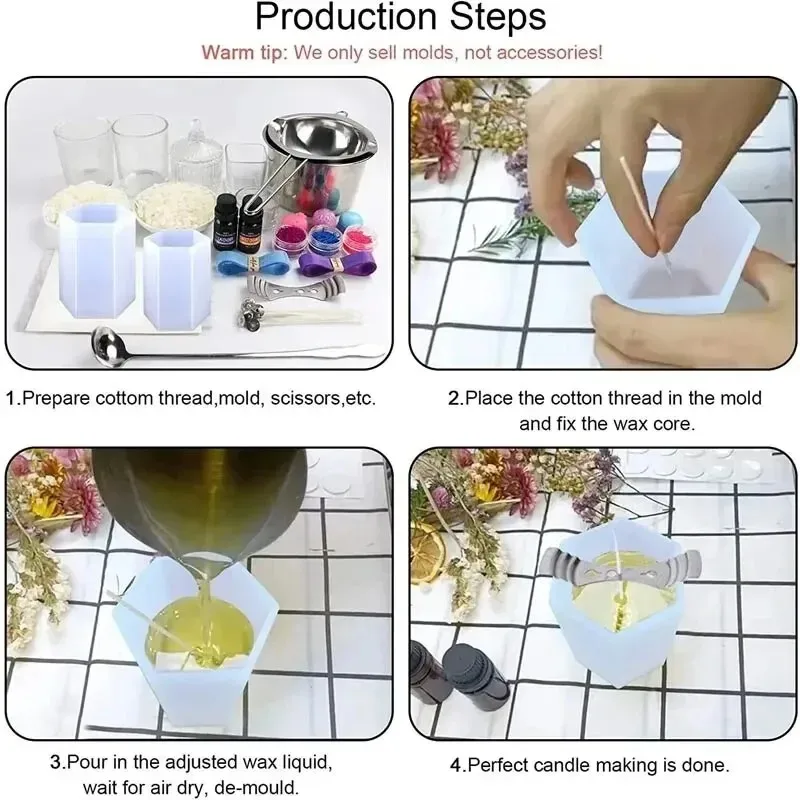 Candle Making Gel Wax - 2026年新作 シリンダーシリコンキャンドルモールド エポキシ樹脂キャスティング DIYクラフト ワックス製造用品 石鹸ギフト