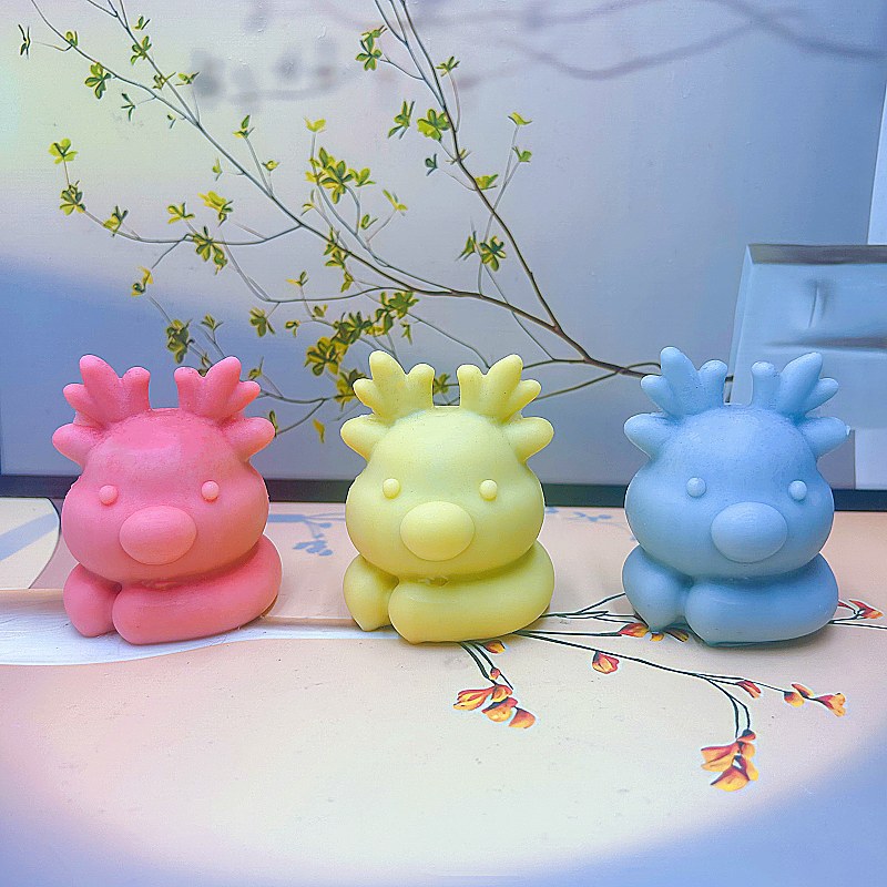 3D クリスマス鹿キャンドル作成型 DIY エルク石膏オーナ - Xmas Candle Making のレビューと価格