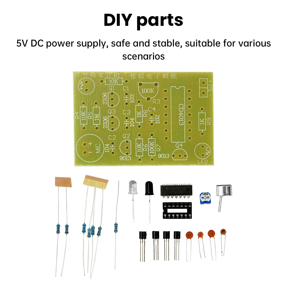 DC 5V アナログ電子キャンドル作成キット照明吹き付け制御 - Candle Making Dc のレビューと価格