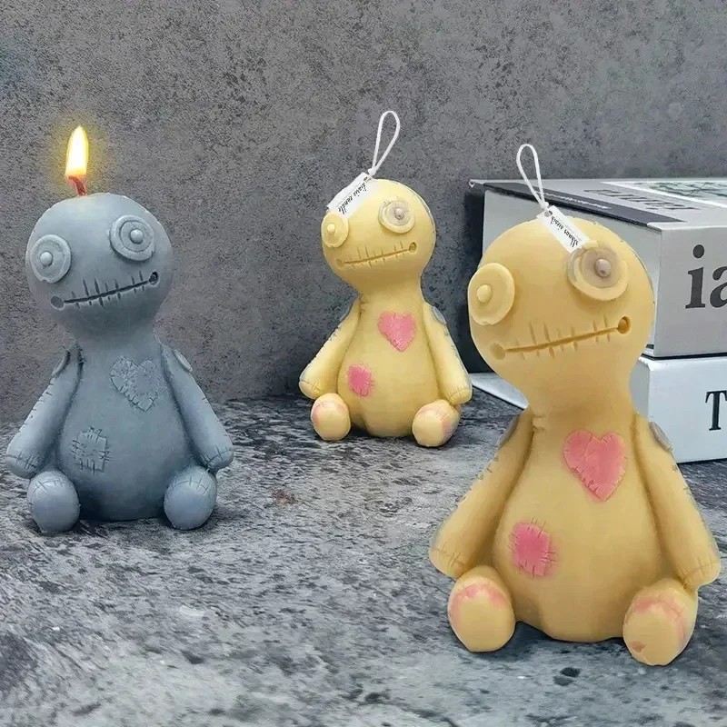 ハロウィン呪い人形、キャンドルシリコンモールド、DIYクラフ - Candle Making Kit Diy のレビューと価格