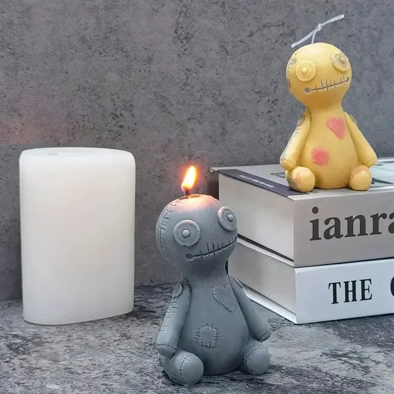 ハロウィン呪い人形、キャンドルシリコンモールド、DIYクラフ - Candle Making Kit Diy のレビューと価格