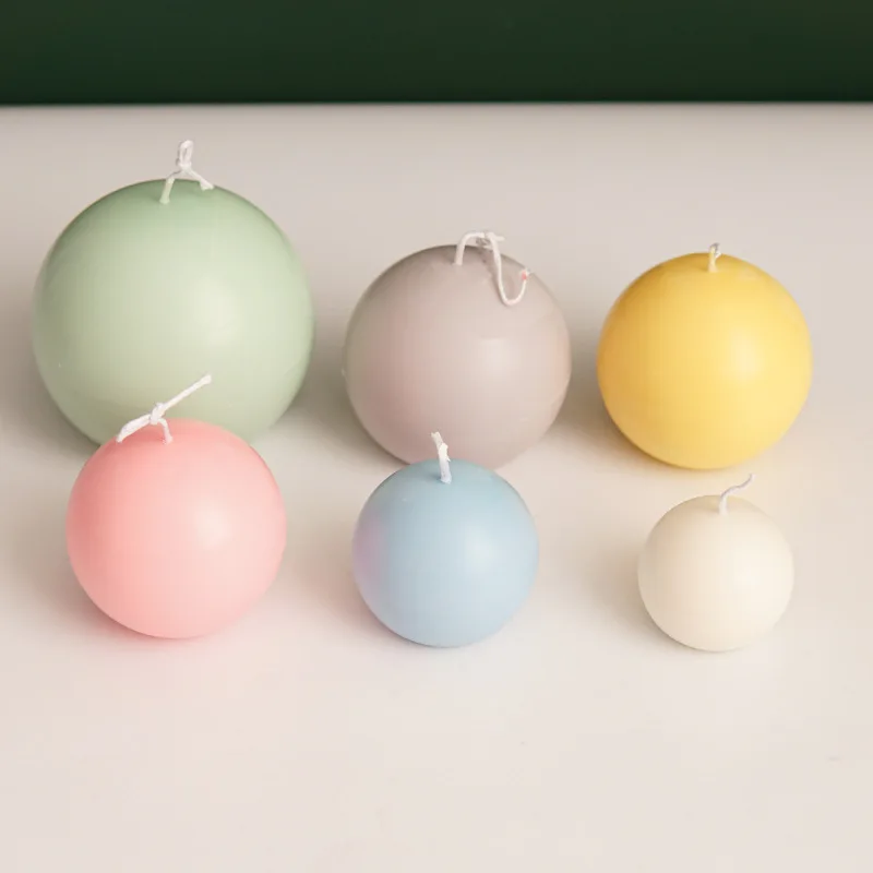 5-8 センチメートル球状キャンドルプラスチック金型家の装飾 - Candle Making Kit Diy のレビューと価格