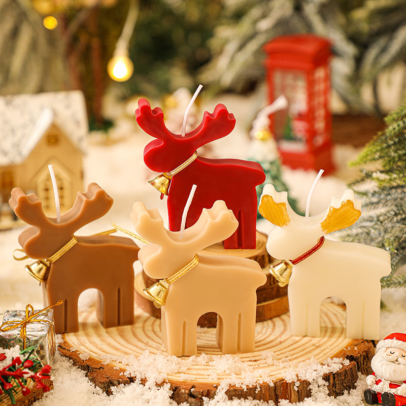 クリスマスシリコンモールド DIY キャンドル型 シリコン  - Xmas Candle Making のレビューと価格