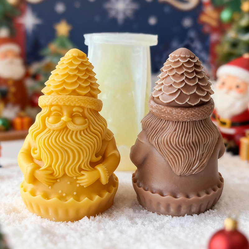 DIY クリスマスシリーズ シリンダーシリコンキャンドル型  - Xmas Candle Making のレビューと価格