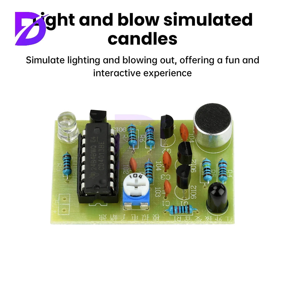 DC5V アナログ電子キャンドル作成キット、点灯と吹き出し制 - Candle Making Dc のレビューと価格