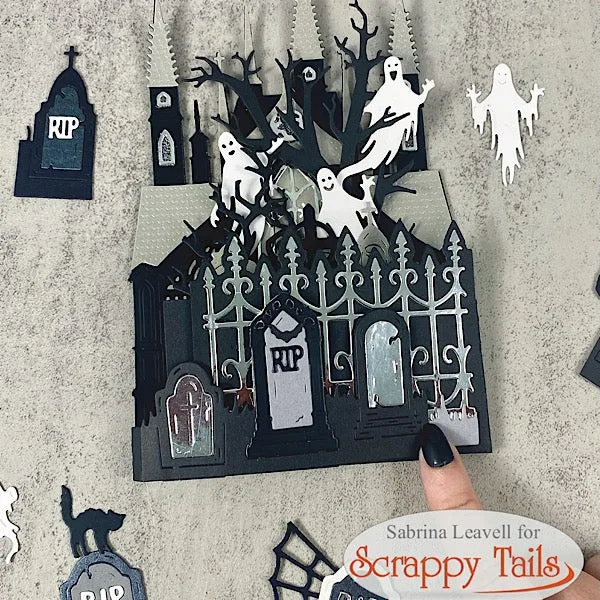 ガーゴイルウォールハロウィンメタルカットダイ＆スタンプ DI - Kraft Box Candle のレビューと価格