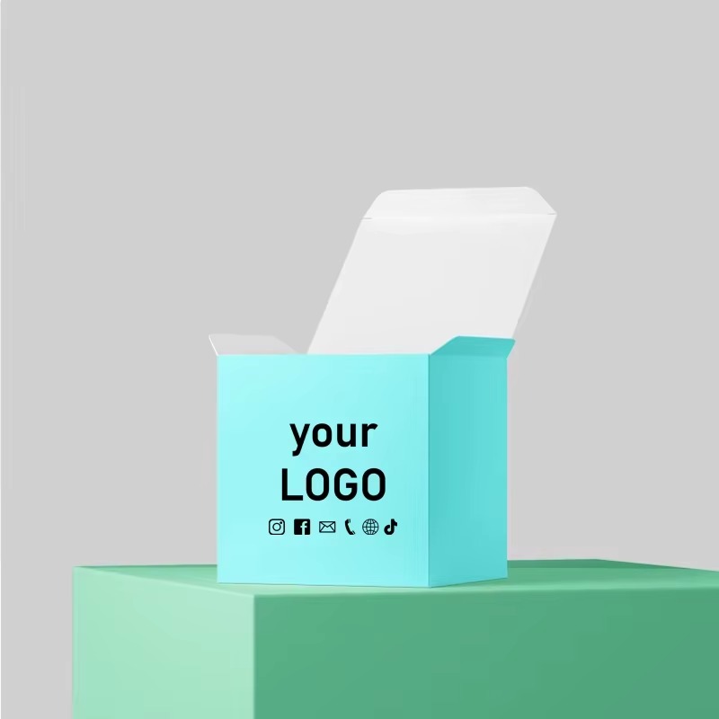 折りたたみ式紙箱 カラフルな段ボール クラフトギフトボックス - Kraft Box Candle のレビューと価格
