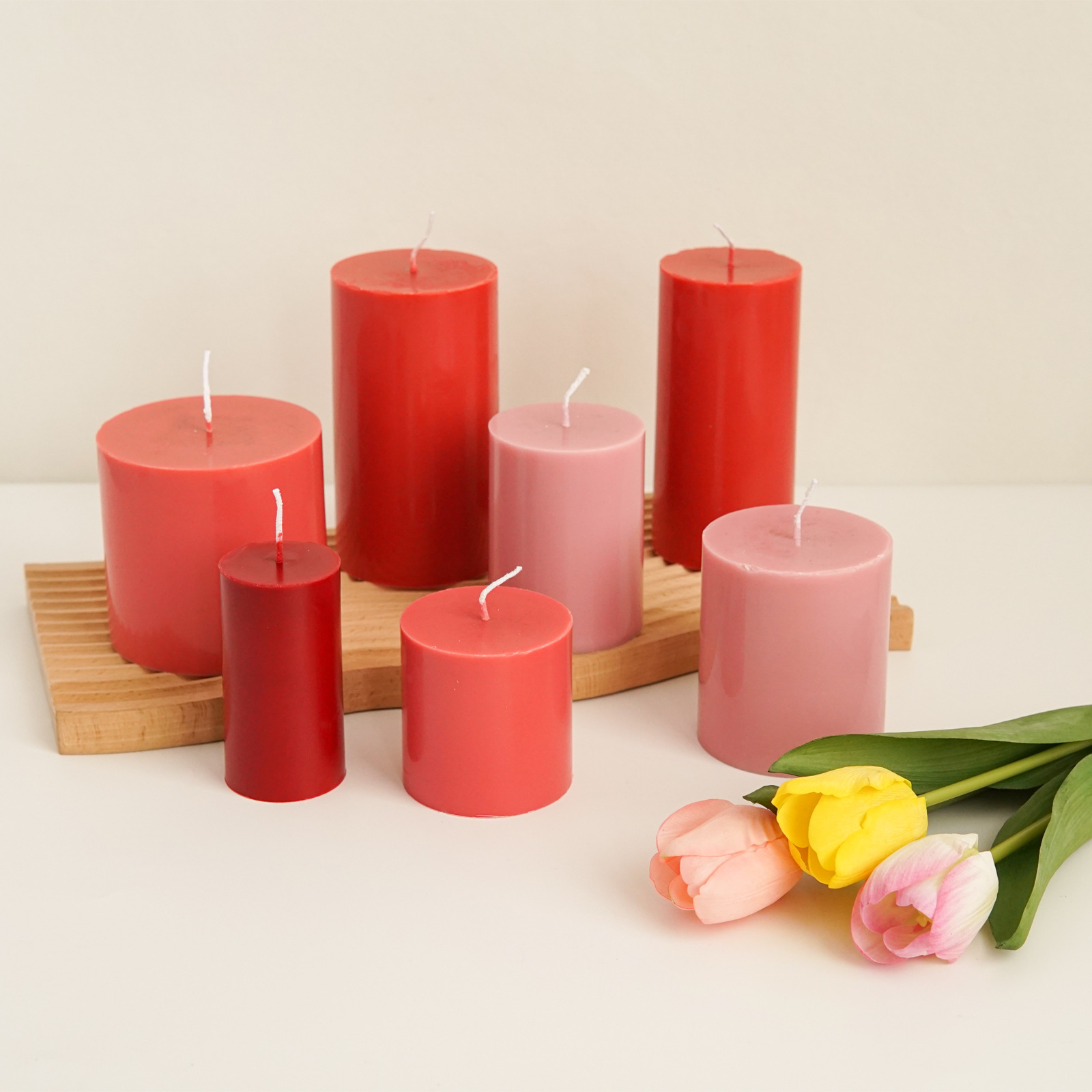 さまざまな 3D 円筒キャンドルモールドプラスチック DIY - Candle Making Kit Diy のレビューと価格