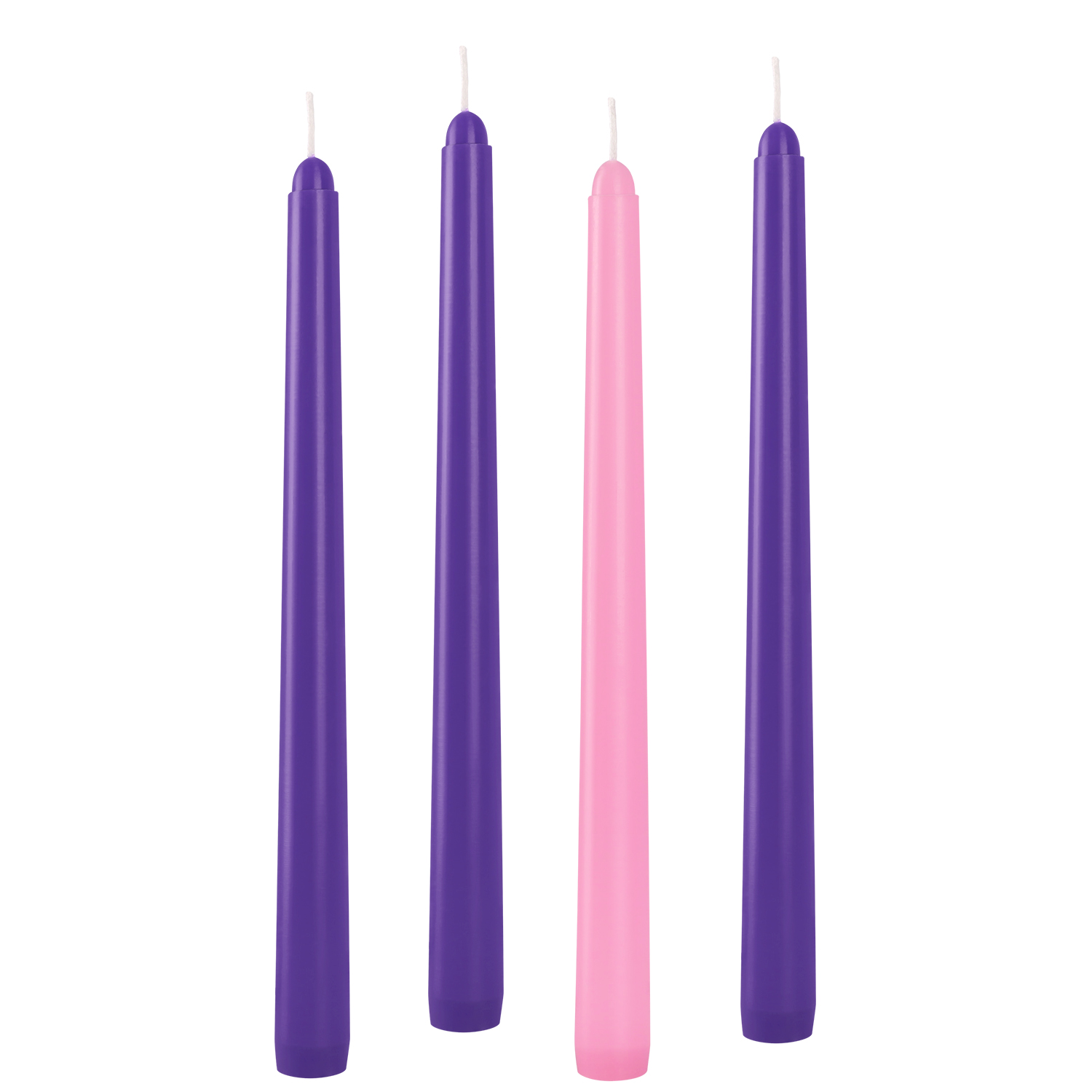 10インチのA型キャンドル4個セット、3本の紫芯と1本のピン - Candle Making Gel Wax のレビューと価格
