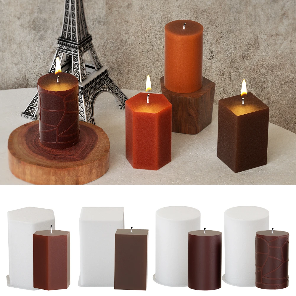 シンプルなアーティスト幾何学形状樹脂作成セットレリーフクラッ - Candle Making Kit Diy のレビューと価格